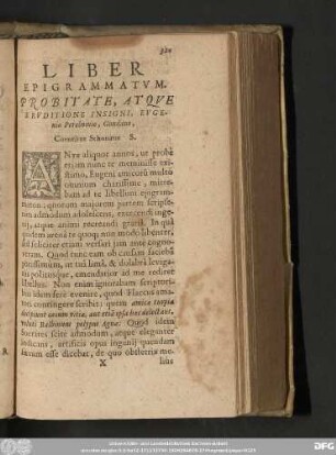 Liber Epigrammatum.