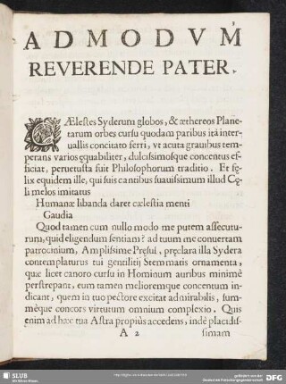 Admodum reverende pater