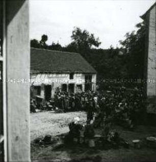 Hilfseinsatz der NS-Frauenschaft in Haltingen/Lörrach
