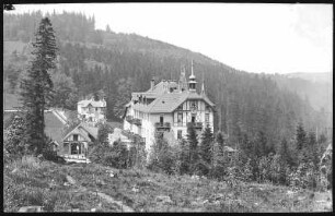Bärenfels. Blick auf Bärenfels, Hotel Kaiserhof