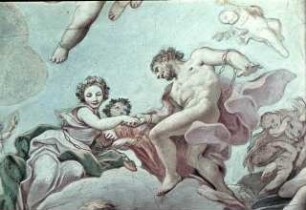 Die Vermählung des Herkules mit Hebe im Olymp