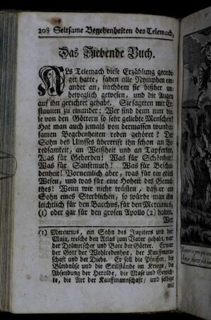 Das Siebende Buch.