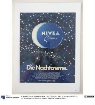 Nivea-Creme "Die Nachtcreme."
