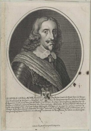 Bildnis des Erzherzogs Leopold Wilhelm von Österreich, letzter Bischof von Halberstadt