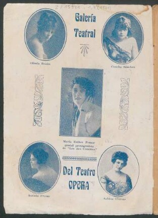 Galería teatral del "Teatro Opera"