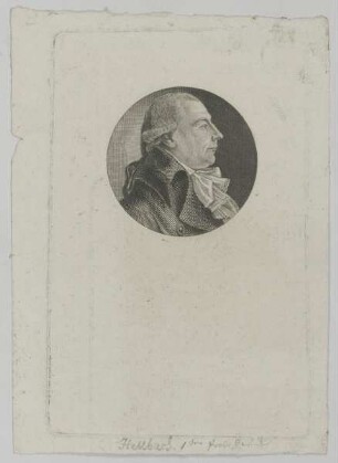 Bildnis des Johann Christian Hellbach