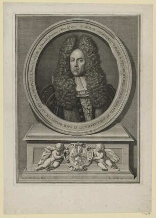 Bildnis des Carolus Wilhelmus Welser à Neunhoff