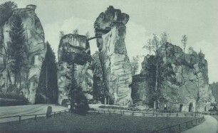 Externsteine. Horn-Bad Meinberg. Verlag: Chr. Kate, Detmold