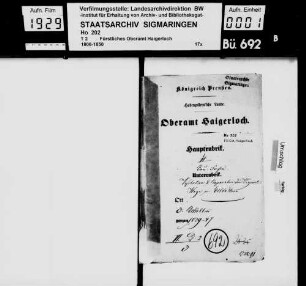 Vizinalwege in Bittelbronn