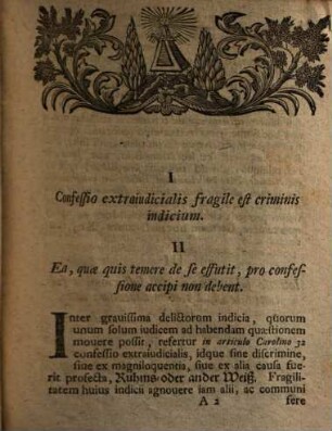 De extraiudiciati criminis confessione