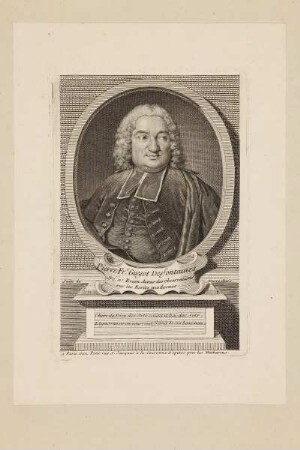Bildnis des Pierre Frs. Guyot Desfontaines