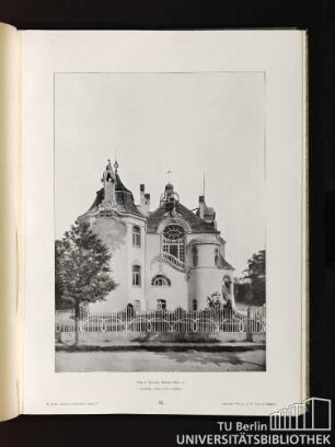52. Villa in Dresden, Karcher-Allee 11. Architekt: Heino Otto, daselbst.