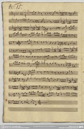 15. Graun, Johann Gottlieb, Suite, GraunWV A:XI:2 