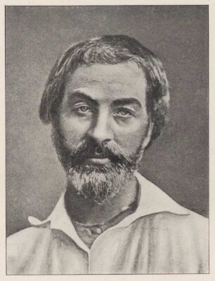 Brustporträt von Walt Whitman