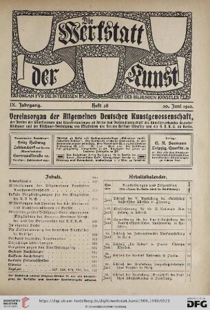 Heft 38 (20. Juni 1910)