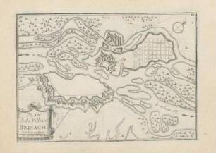 Plan de la Ville de Brisach
