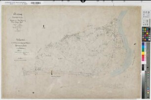 Bommern (Witten), Zusammenlegung eines Teiles der Feldmark von Bommern, Urkarte 1 Bommern Flur 1