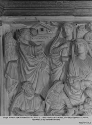 Geburt Christi - Kanzel, Detail: Geburt Christi