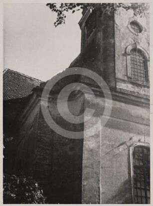 Turmunterbau der evangelischen Pfarrkirche Zessel