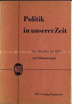 Manifest der NPD