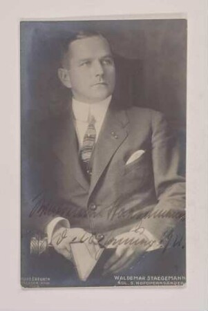 Bildnis Waldemar Staegemann