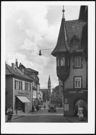 Meiningen, Blick zur Stadtkirche Unserer lieben Frauen