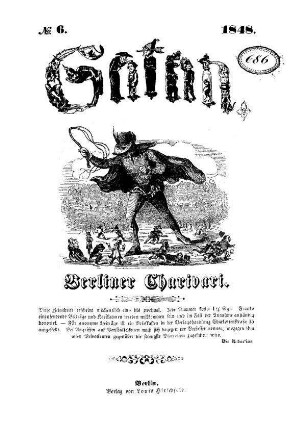 Satan. Berliner Charivari. N[umer]o 6.