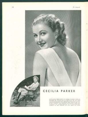 Cecilia Parker