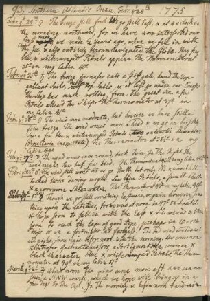 March 1775 (1st - 22nd)