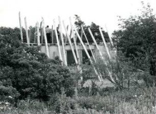 Hausbau, Insel Neuwerk, Norddeutsche Küste