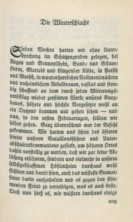 Die Winterschlacht