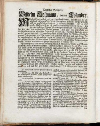 [7.] Wilhelm Holzmann, genannt Xylander.