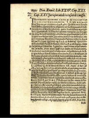 Cap. XXI. Jurisjurandi recusandi caussae
