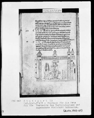 Chorbuch für die Prim — Der heilige Ambrosius, Folio 33verso