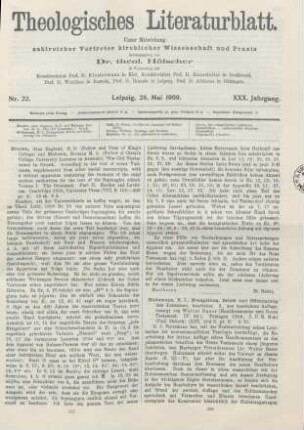 258-260 [Rezension] Evangelium, Briefe und Offenbarung des Johannes