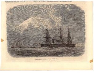 H.M.S. "Zealous" in the straits of Magellan