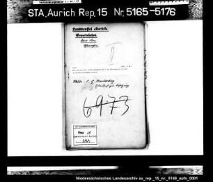 Die Gesuche des Uhrmachergehilfen C.G. Rautenberg in Leer um Niederlassungserlaubnis