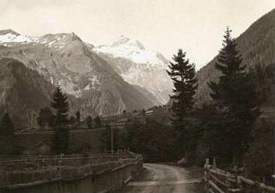 Hohe Tauern/Österreich. Seebachtal. Blick zum Ankogel