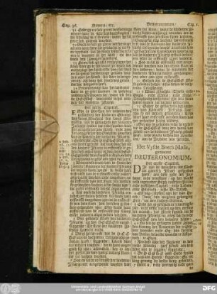 Het Vyfde Boeck Mosis, genaemt Deuteronomium.
