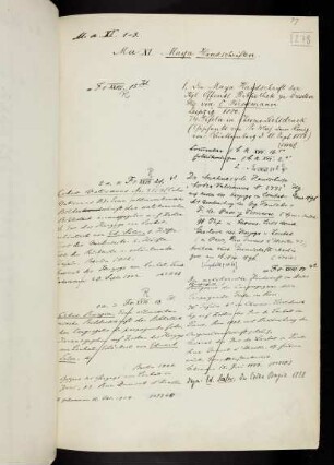 278r-279r Ma XI Maya-Handschriften (rarifiziert)