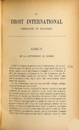 Le droit international théorique et pratique : Précédé d'un exposé historique des progrès de la science du droit des gens. 5