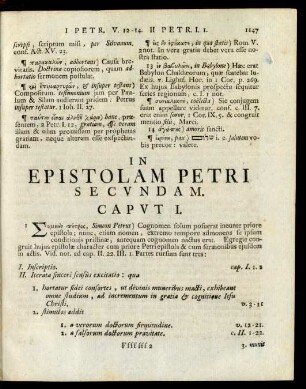 In Epistolam Petri Secundam