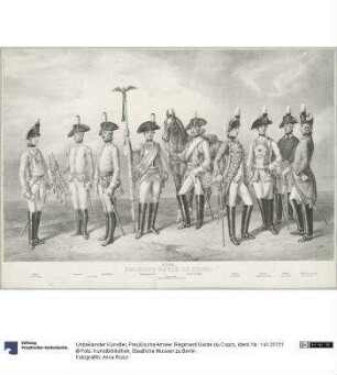 Preußische Armee: Regiment Garde du Coprs