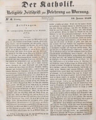 21-23 Zeitfragen : I. Die neukirchenrechtliche Laiengewalt in der Erzdiöcese Freiburg (Fortsetzung)