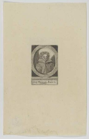 Bildnis des Georg Waldman