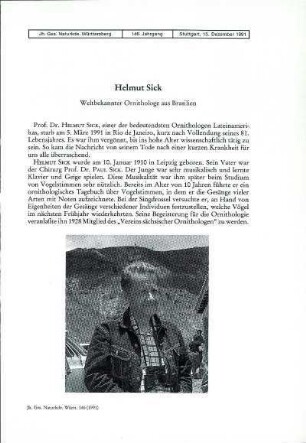 Helmut Sick