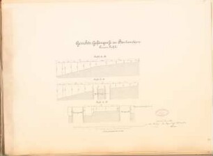 Gerichtsgefängnis, Bartenstein: Terrainprofil