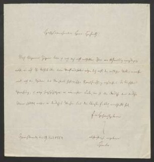 Brief an Jacob Grimm : 19.04.1854