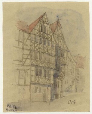 Bürgerhaus in Bad Orb, Giebelfassade