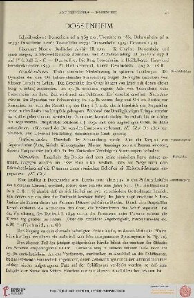 Dossenheim, Eppelheim, Gaiberg, Gauangelloch